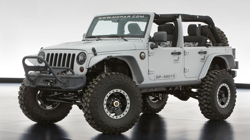 Illustration for article titled Jeep's Moab Safari Concepts Reveal A New Obsession With Slush Mats